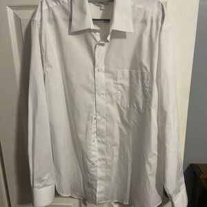 Marquis Men’s White Dress Shirt – 16.5 (L) 34/35